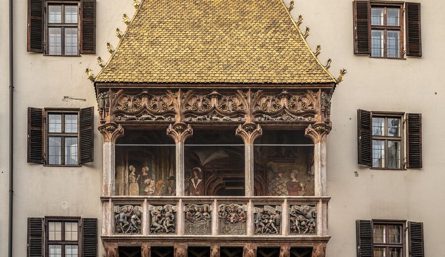 Das Goldene Dachl in der Innsbrucker Altstadt