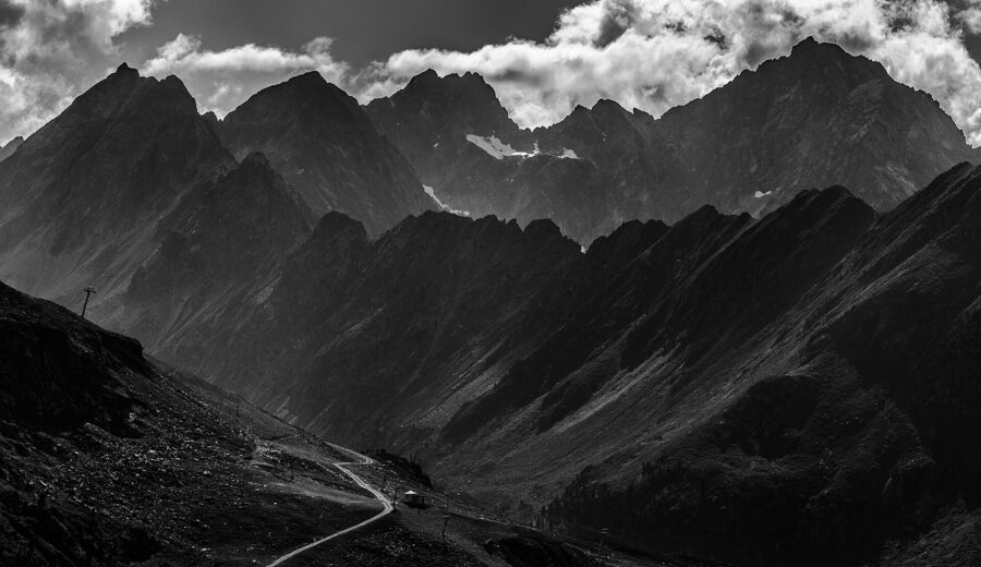 Die Bergwelt von Kühtai im Sommer